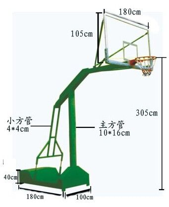 标准篮球架尺寸和高度详解（篮球爱好者必看）-第3张图片-www.211178.com_果博福布斯