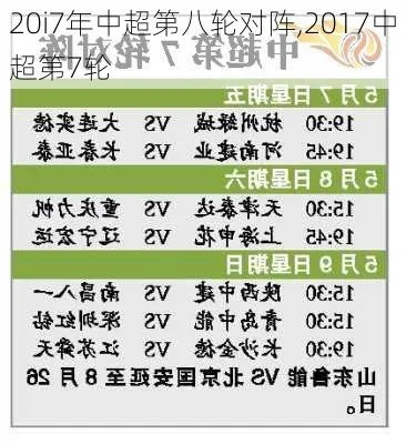 中超2017赛程首轮直播 中超联赛2017-第2张图片-www.211178.com_果博福布斯