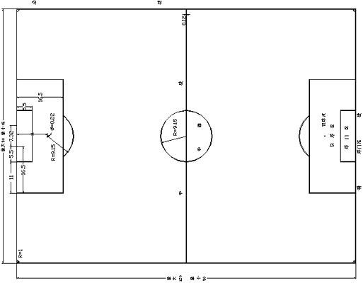 8人制足球场地标准尺寸图，让你成为足球场地设计专家-第3张图片-www.211178.com_果博福布斯